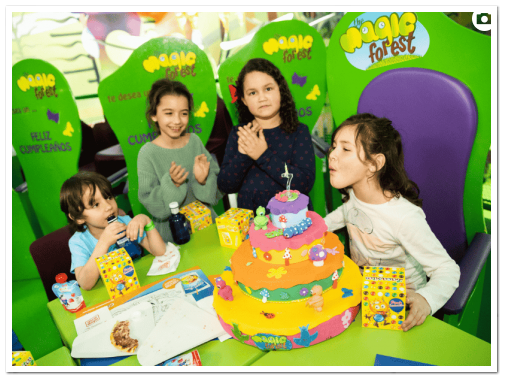 cumpleaños infantil en Madrid The Magic Forest