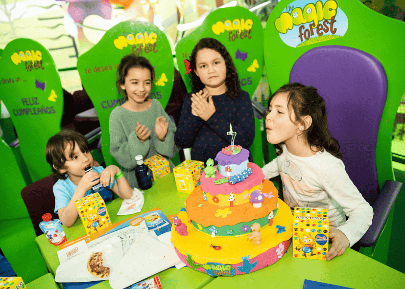 cumpleaños infantil en Madrid The Magic Forest